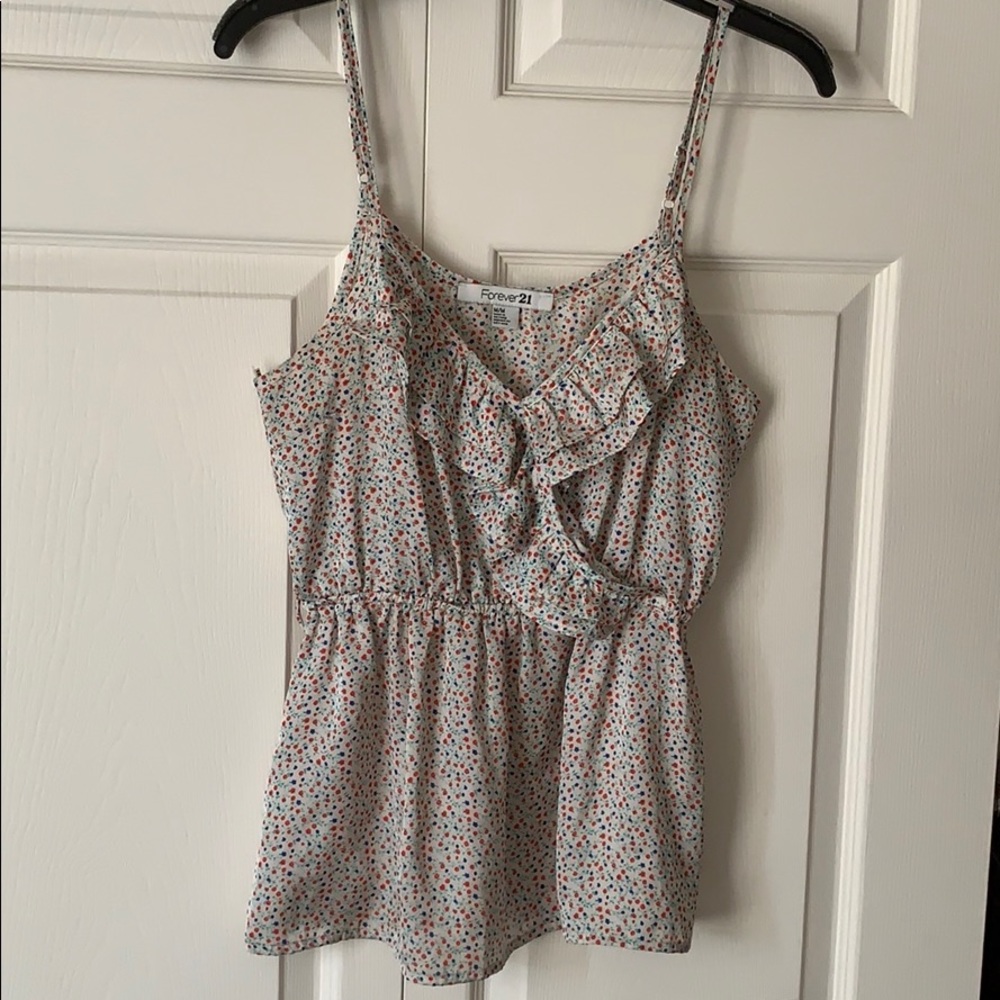 Forever 21 ruffle camisole